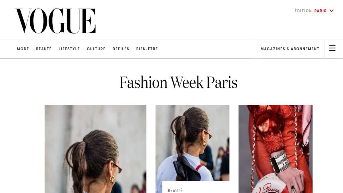 Wagram Protection-Fashion Week Vogue